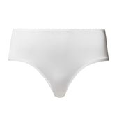 Satin Deluxe Satin Jersey Hi-Cut Briefs | Off White 71126-102